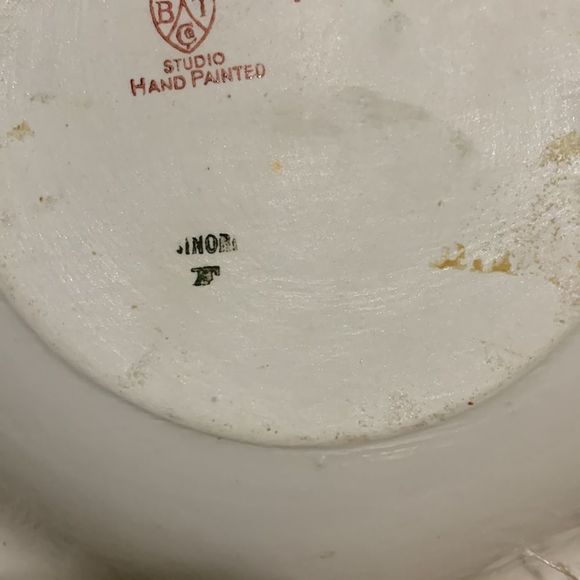 Vintage Ginori Italy Hand Painted Floral Dish - Picture 11 of 16